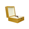 Hot Sale Custom Logo High Glossy Gift Storage Packaging Bamboo Watch Box